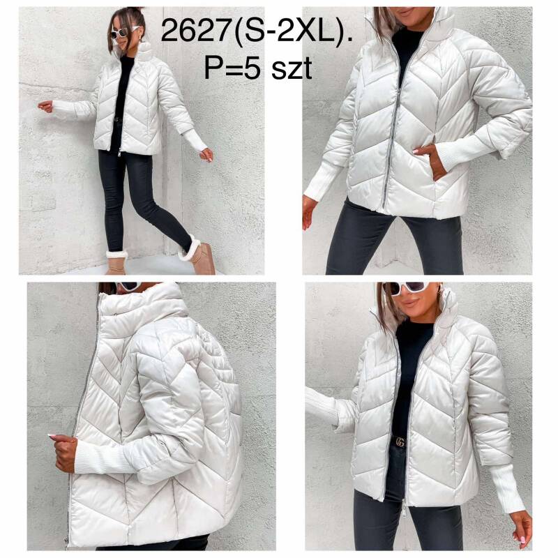 Kurtki damskie zimowe Roz S-2XL, 1 Kolor Paczka 5 szt